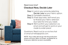 Harper Reversible Velvet Chaise Sofa :: Leg Finish: Pecan