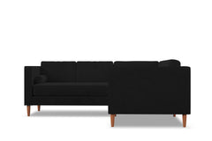 Delilah 2pc L-Sectional Sofa :: Leg Finish: Pecan