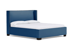 Everett Upholstered Bed :: Leg Finish: Espresso / Size: California King