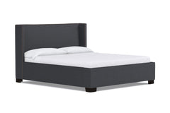 Everett Upholstered Bed :: Leg Finish: Espresso / Size: Full Size