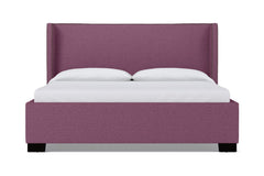 Everett Upholstered Bed :: Leg Finish: Espresso / Size: California King