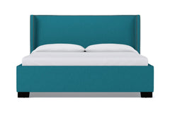 Everett Upholstered Bed :: Leg Finish: Espresso / Size: California King