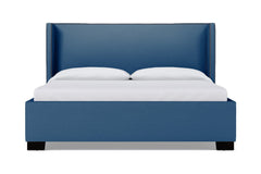 Everett Upholstered Bed :: Leg Finish: Espresso / Size: California King