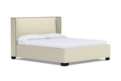 Everett Upholstered Bed :: Leg Finish: Espresso / Size: Queen Size