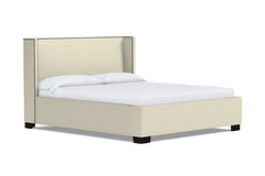 Everett Upholstered Bed :: Leg Finish: Espresso / Size: King