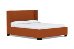 Everett Upholstered Bed :: Leg Finish: Espresso / Size: California King