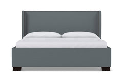 Everett Upholstered Bed :: Leg Finish: Espresso / Size: California King