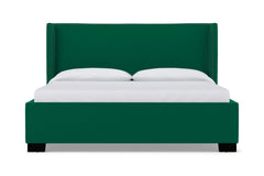 Everett Upholstered Bed :: Leg Finish: Espresso / Size: California King