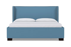 Everett Upholstered Bed :: Leg Finish: Espresso / Size: California King