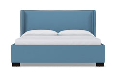 Everett Upholstered Bed :: Leg Finish: Espresso / Size: Queen Size