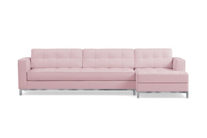 Fillmore 2pc Sleeper Sectional :: Configuration: RAF - Chaise on the Right / Sleeper Option: Deluxe Innerspring Mattress