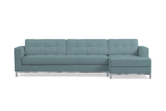 Fillmore 2pc Sleeper Sectional :: Configuration: RAF - Chaise on the Right / Sleeper Option: Deluxe Innerspring Mattress