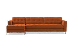 Fillmore 2pc Sleeper Sectional :: Configuration: LAF - Chaise on the Left / Sleeper Option: Memory Foam Mattress