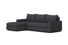 Harper 2pc Sectional Sofa :: Leg Finish: Espresso / Configuration: LAF - Chaise on the Left