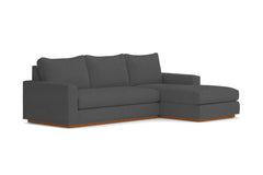 Harper 2pc Sectional Sofa :: Leg Finish: Pecan / Configuration: RAF - Chaise on the Right