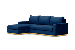 Harper 2pc Sectional Sofa :: Leg Finish: Natural / Configuration: LAF - Chaise on the Left