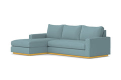 Harper 2pc Sectional Sofa :: Leg Finish: Natural / Configuration: LAF - Chaise on the Left