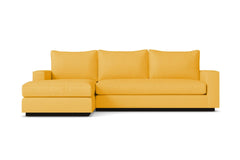 Harper 2pc Sectional Sofa :: Leg Finish: Espresso / Configuration: LAF - Chaise on the Left