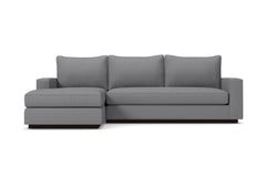 Harper 2pc Sectional Sofa :: Leg Finish: Espresso / Configuration: LAF - Chaise on the Left