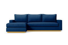 Harper 2pc Sectional Sofa :: Leg Finish: Natural / Configuration: LAF - Chaise on the Left