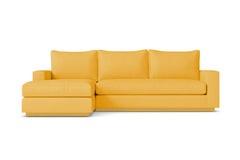 Harper 2pc Sectional Sofa :: Leg Finish: Natural / Configuration: LAF - Chaise on the Left