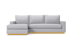 Harper 2pc Sectional Sofa :: Leg Finish: Natural / Configuration: LAF - Chaise on the Left