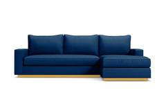 Harper 2pc Sectional Sofa :: Leg Finish: Natural / Configuration: RAF - Chaise on the Right