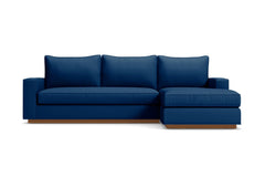 Harper 2pc Sectional Sofa :: Leg Finish: Pecan / Configuration: RAF - Chaise on the Right