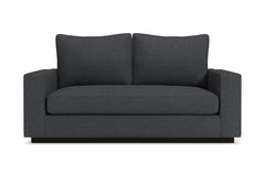 Harper Twin Size Sleeper Sofa Bed :: Leg Finish: Espresso / Sleeper Option: Memory Foam Mattress