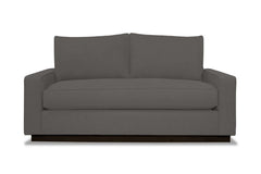 Harper Twin Size Sleeper Sofa Bed :: Leg Finish: Espresso / Sleeper Option: Memory Foam Mattress