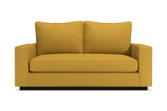 Harper Apartment Size Sleeper Sofa Bed :: Leg Finish: Espresso / Sleeper Option: Deluxe Innerspring Mattress