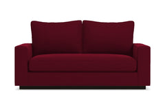 Harper Apartment Size Sleeper Sofa Bed :: Leg Finish: Espresso / Sleeper Option: Memory Foam Mattress