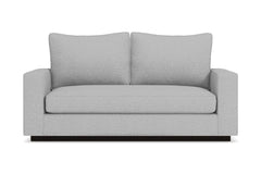 Harper Twin Size Sleeper Sofa Bed :: Leg Finish: Espresso / Sleeper Option: Memory Foam Mattress