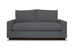 Harper Twin Size Sleeper Sofa Bed :: Leg Finish: Espresso / Sleeper Option: Deluxe Innerspring Mattress