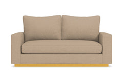 Harper Twin Size Sleeper Sofa Bed :: Leg Finish: Natural / Sleeper Option: Deluxe Innerspring Mattress
