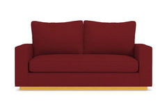 Harper Apartment Size Sleeper Sofa Bed :: Leg Finish: Natural / Sleeper Option: Memory Foam Mattress