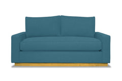 Harper Twin Size Sleeper Sofa Bed :: Leg Finish: Natural / Sleeper Option: Memory Foam Mattress