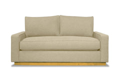 Harper Twin Size Sleeper Sofa Bed :: Leg Finish: Natural / Sleeper Option: Deluxe Innerspring Mattress