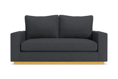 Harper Apartment Size Sleeper Sofa Bed :: Leg Finish: Natural / Sleeper Option: Memory Foam Mattress