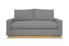 Harper Twin Size Sleeper Sofa Bed :: Leg Finish: Natural / Sleeper Option: Deluxe Innerspring Mattress