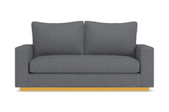 Harper Twin Size Sleeper Sofa Bed :: Leg Finish: Natural / Sleeper Option: Memory Foam Mattress