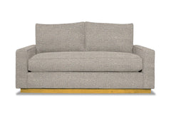 Harper Apartment Size Sleeper Sofa Bed :: Leg Finish: Natural / Sleeper Option: Memory Foam Mattress
