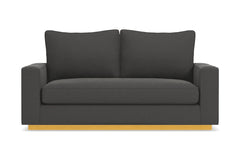 Harper Apartment Size Sleeper Sofa Bed :: Leg Finish: Natural / Sleeper Option: Memory Foam Mattress