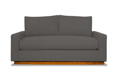 Harper Apartment Size Sofa :: Leg Finish: Pecan / Size: Apartment Size - 74&quot;w