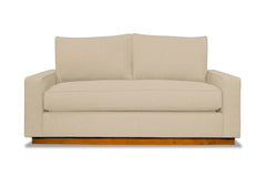 Harper Apartment Size Sofa :: Leg Finish: Pecan / Size: Apartment Size - 74&quot;w