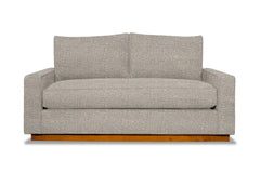 Harper Apartment Size Sofa :: Leg Finish: Pecan / Size: Apartment Size - 74&quot;w