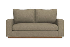 Harper Apartment Size Sofa :: Leg Finish: Pecan / Size: Apartment Size - 74&quot;w