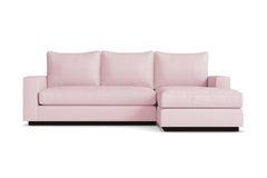 Harper Reversible Chaise Sleeper Sofa Bed :: Leg Finish: Espresso / Sleeper Option: Deluxe Innerspring Mattress