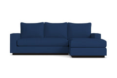 Harper Reversible Chaise Sleeper Sofa Bed :: Leg Finish: Espresso / Sleeper Option: Memory Foam Mattress