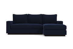 Harper Reversible Chaise Sleeper Sofa Bed :: Leg Finish: Espresso / Sleeper Option: Deluxe Innerspring Mattress